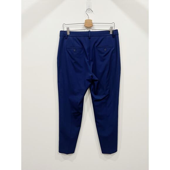 Theory Treeca 2 Traceable Wool Trousers Navy - Picture 4 of 12